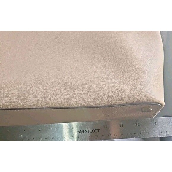 Michael KORS  Cream LARGE Satchel Handbag Used - Picture 9 of 16